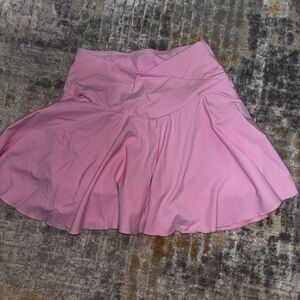 pink halara skort
